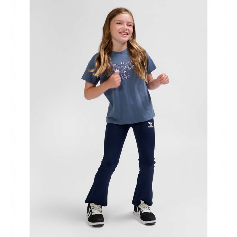Hummel Libi T-shirt Barn Blå | 529860-202