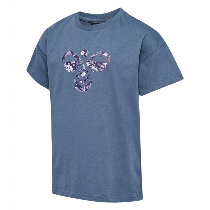 Hummel Libi T-shirt Barn Blå | 529860-202