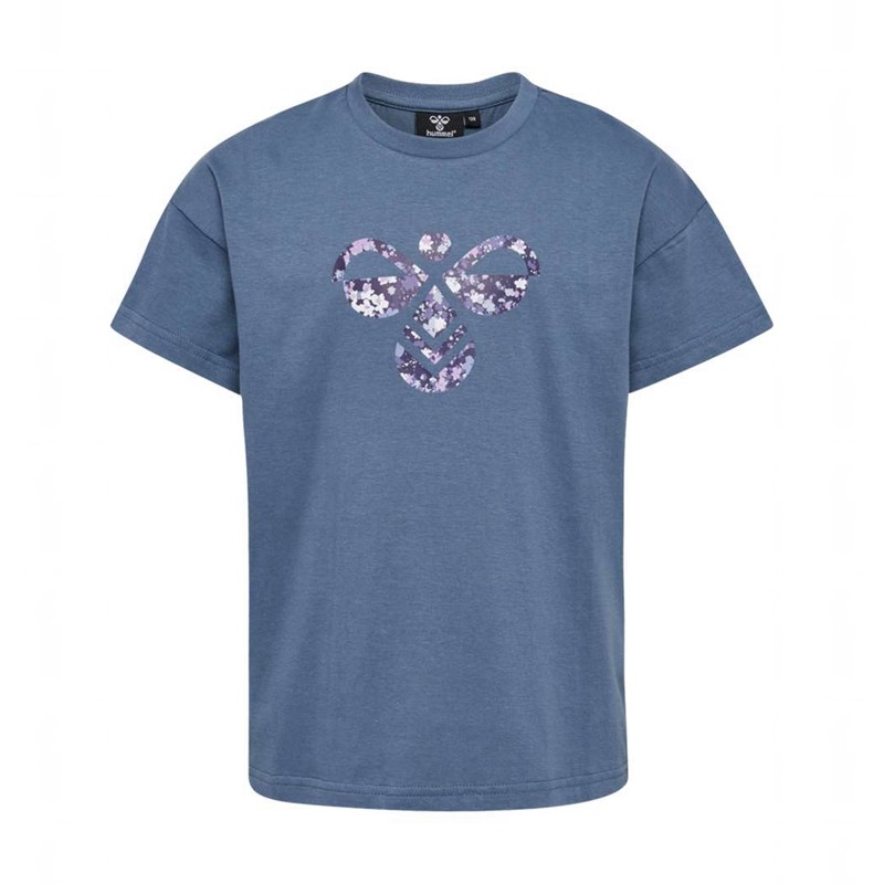 Hummel Libi T-shirt Barn Blå | 529860-202