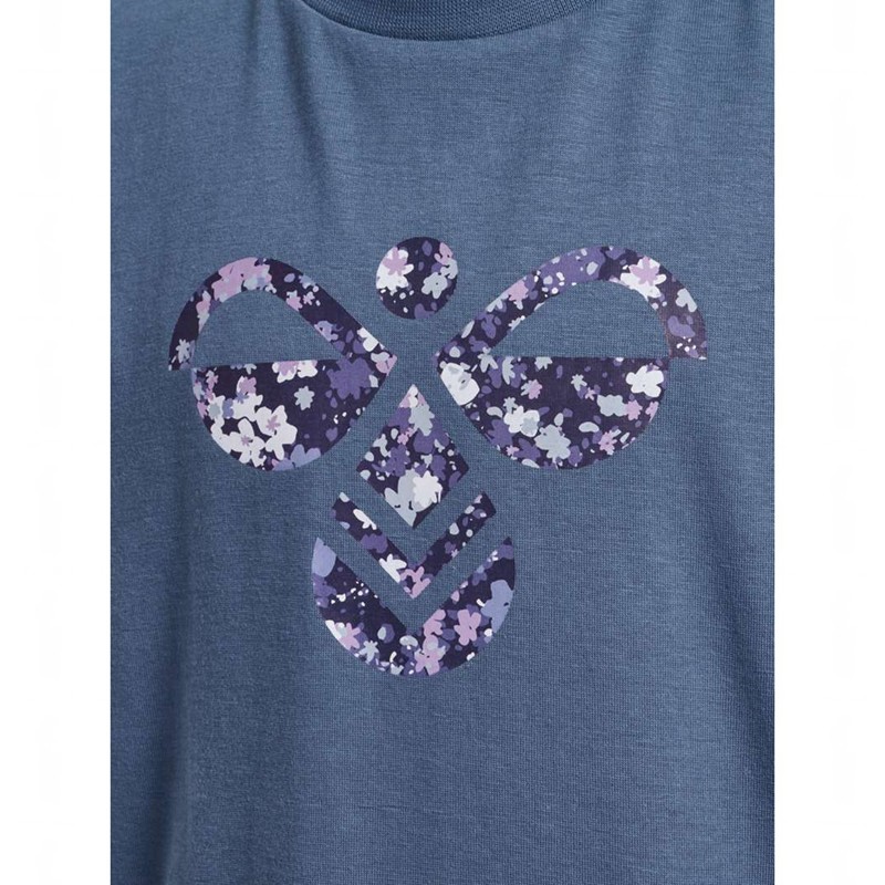 Hummel Libi T-shirt Barn Blå | 529860-202
