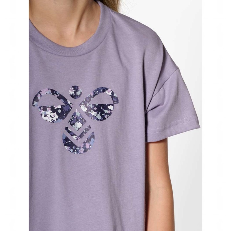 Hummel Libi T-shirt Barn Lavendel | 333796-234