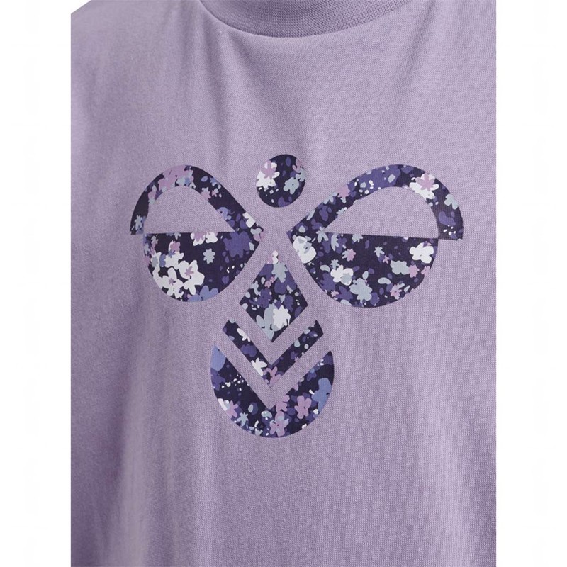 Hummel Libi T-shirt Barn Lavendel | 333796-234