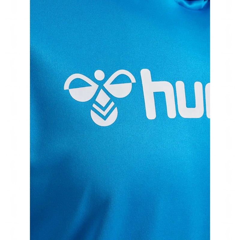 Hummel Logo Hoodie Herr Blå | 307954-841