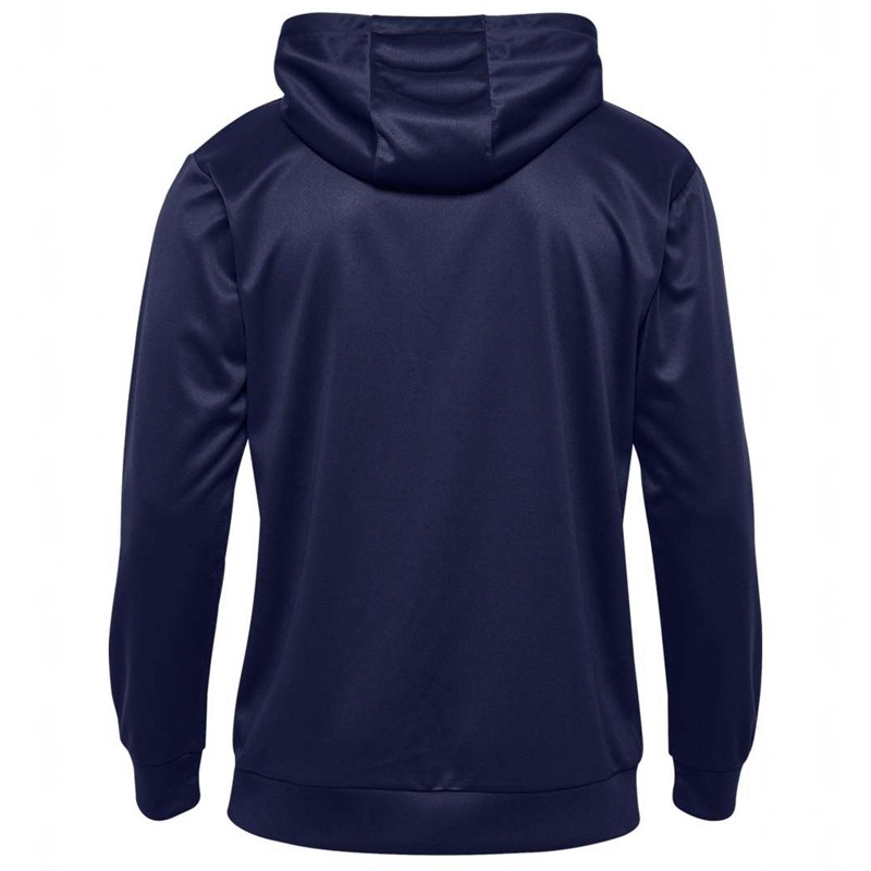 Hummel Logo Hoodie Herr Marinblå | 871564-079