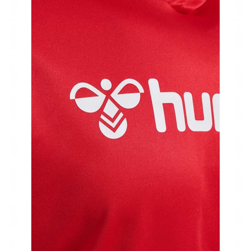 Hummel Logo Hoodie Herr Röda | 714928-565