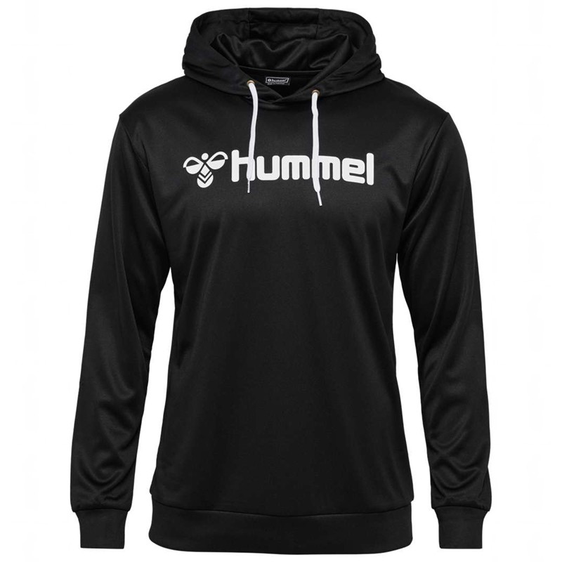Hummel Logo Hoodie Herr Svarta | 335251-622