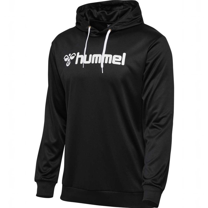 Hummel Logo Hoodie Herr Svarta | 335251-622
