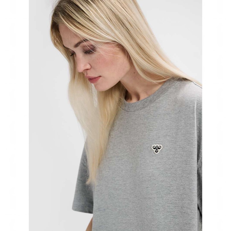 Hummel Loose Bee S/S T-shirt Dam Grå | 721531-254