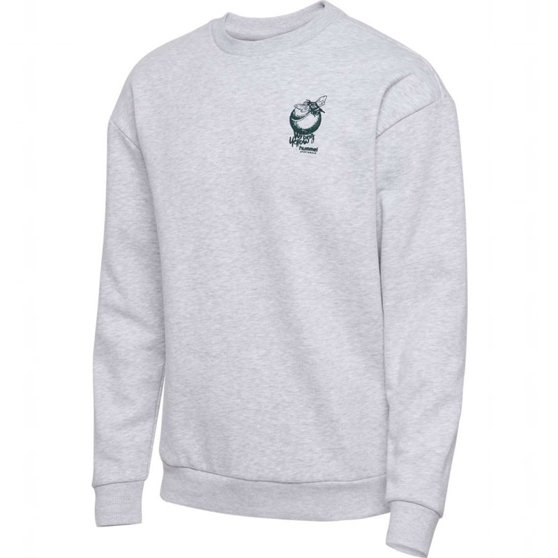 Hummel Loose Crew Wrong Yellow Tröjor Herr Grå | 468849-367