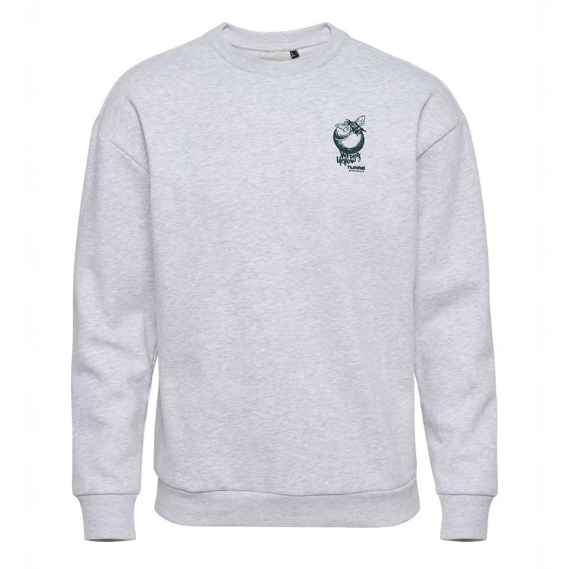 Hummel Loose Crew Wrong Yellow Tröjor Herr Grå | 468849-367