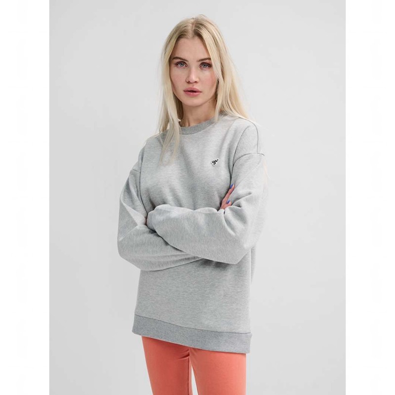 Hummel Loose Crewneck Bee Strumpbyxor Dam Grå | 810798-064