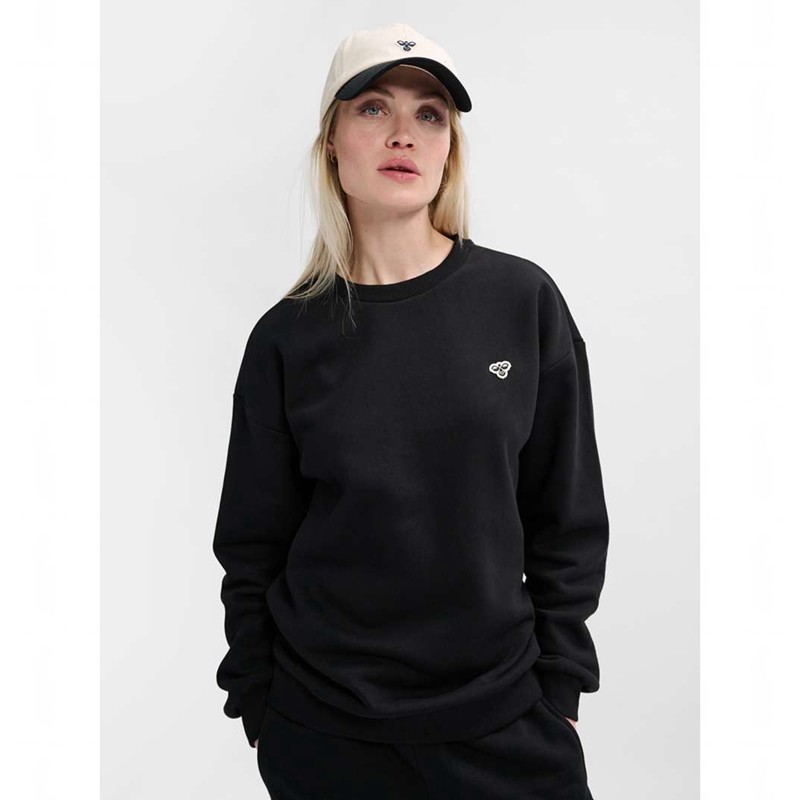 Hummel Loose Crewneck Bee Tröjor Herr Svarta | 853692-305
