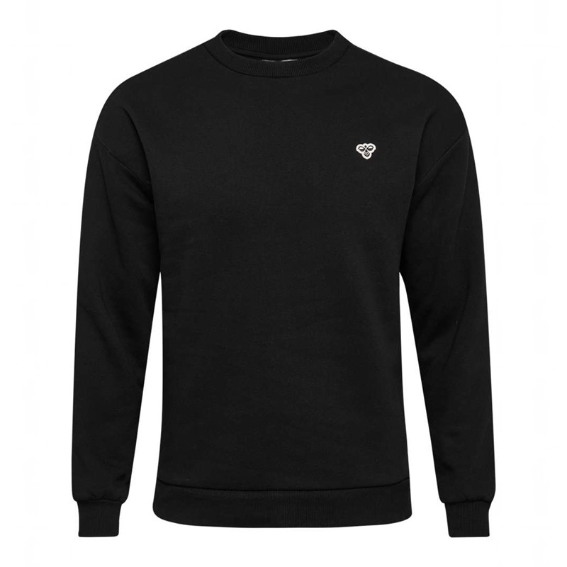 Hummel Loose Crewneck Bee Tröjor Herr Svarta | 853692-305