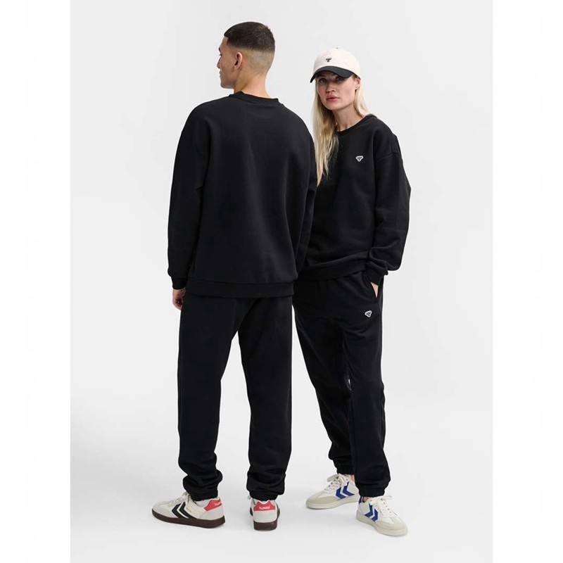 Hummel Loose Crewneck Bee Tröjor Herr Svarta | 853692-305