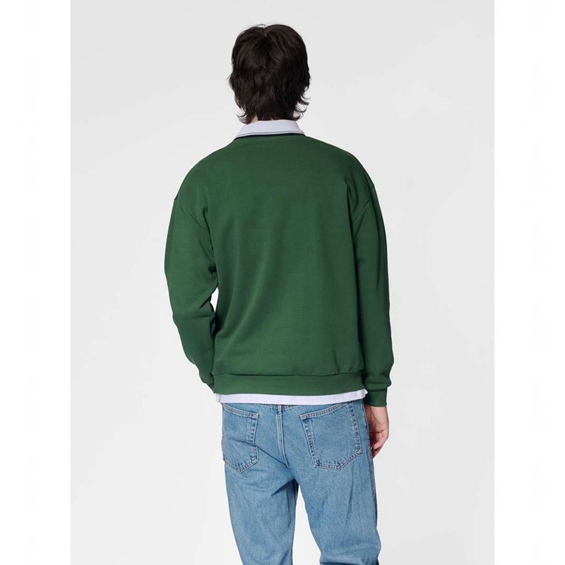 Hummel Loose Crewneck University Bee Tröjor Herr Gröna | 905742-884