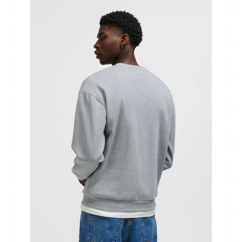 Hummel Loose Crewneck University Bee Tröjor Dam Grå | 215836-584