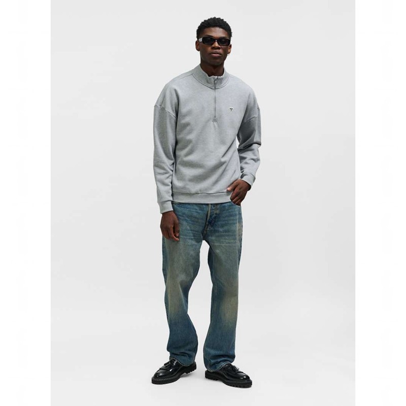 Hummel Loose Half Zip Bee Tröjor Dam Grå | 084121-824