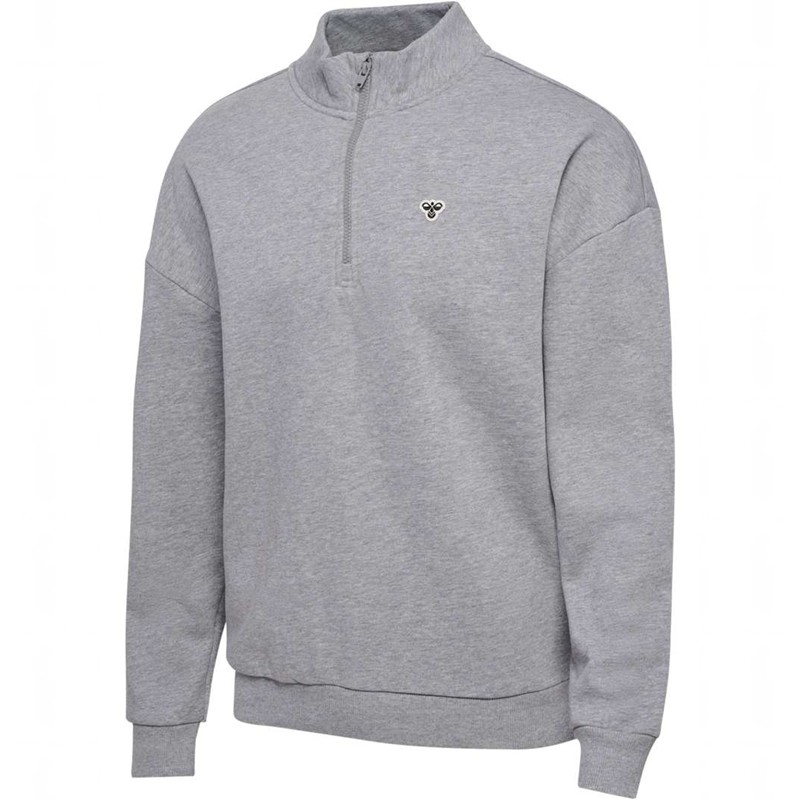 Hummel Loose Half Zip Bee Tröjor Dam Grå | 084121-824