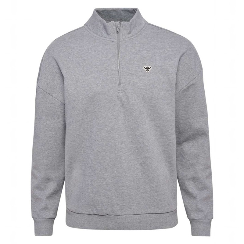 Hummel Loose Half Zip Bee Tröjor Dam Grå | 084121-824