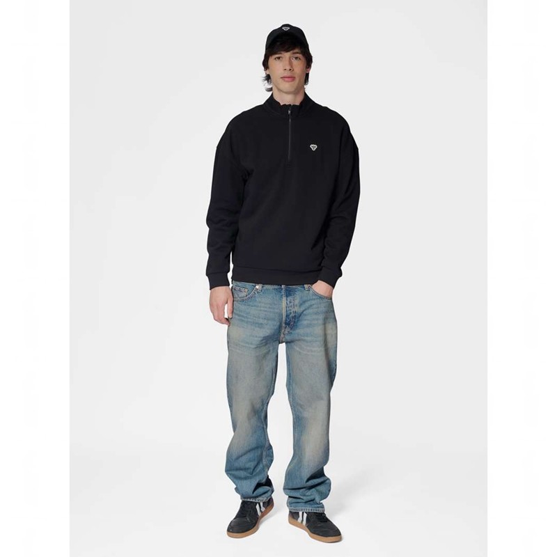 Hummel Loose Half Zip Bee Tröjor Dam Svarta | 447816-813