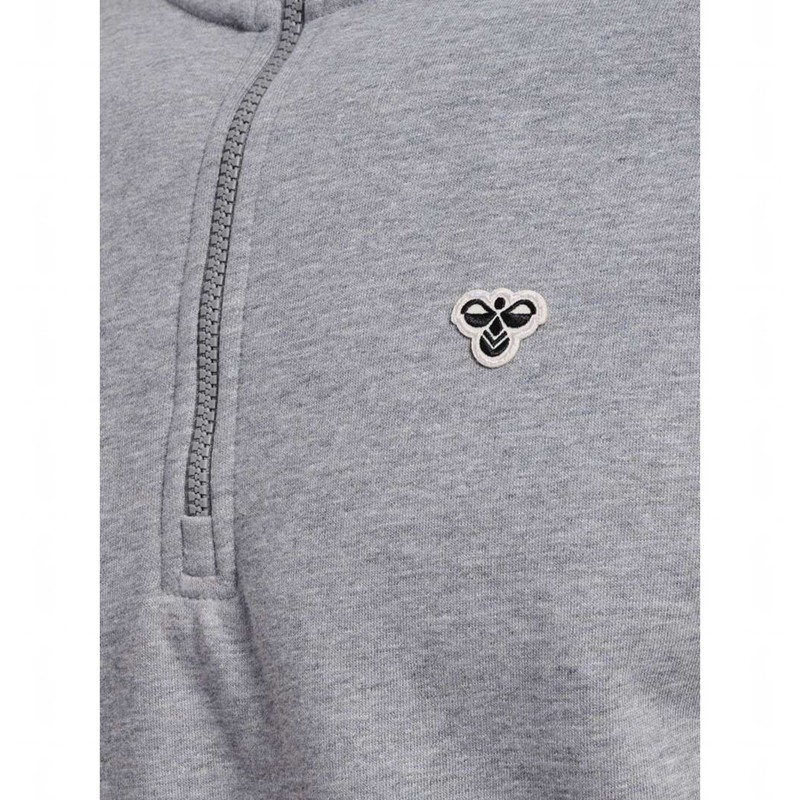 Hummel Loose Half Zip Bee Tröjor Herr Grå | 895488-452