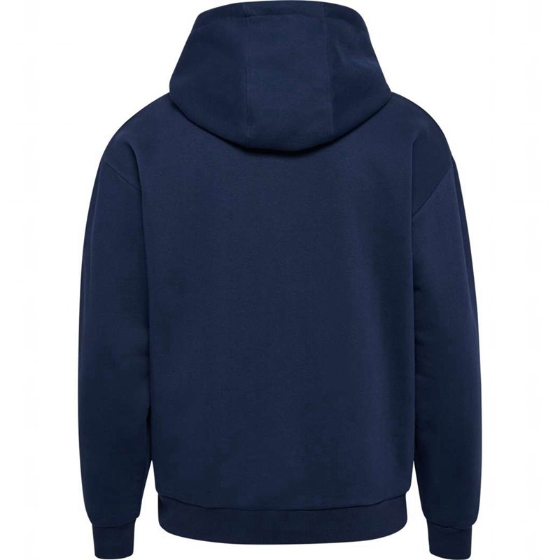 Hummel Loose Lesson Hoodie Herr Marinblå | 280837-420