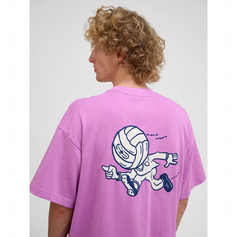 Hummel Loose S/S Headball T-shirt Herr Rosa | 954453-368