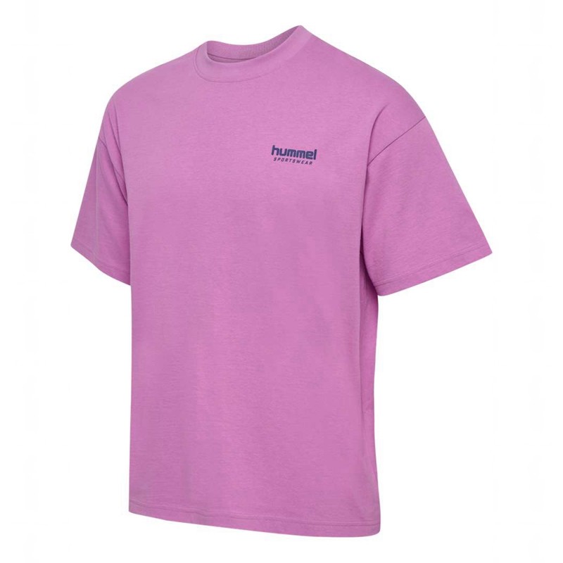 Hummel Loose S/S Headball T-shirt Herr Rosa | 954453-368