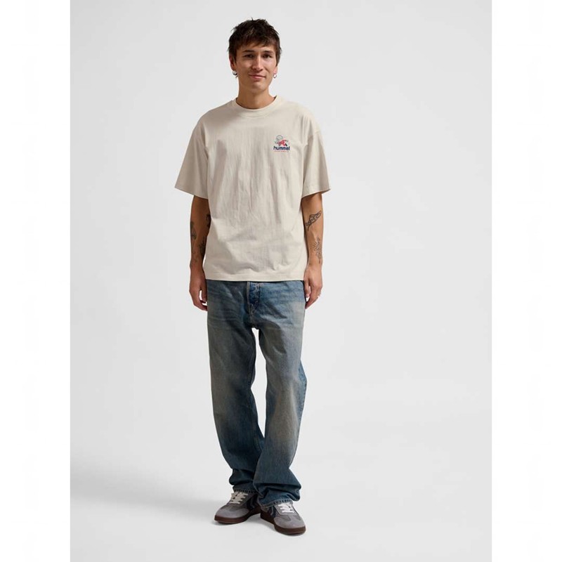 Hummel Loose S/S Headball T-shirt Herr Vita | 730143-924