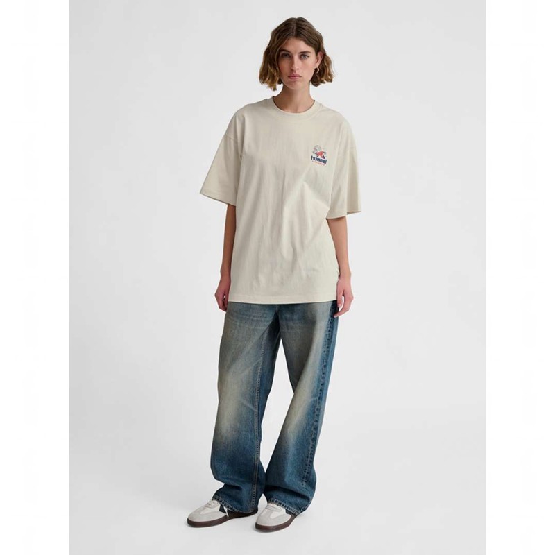 Hummel Loose S/S Headball T-shirt Herr Vita | 730143-924