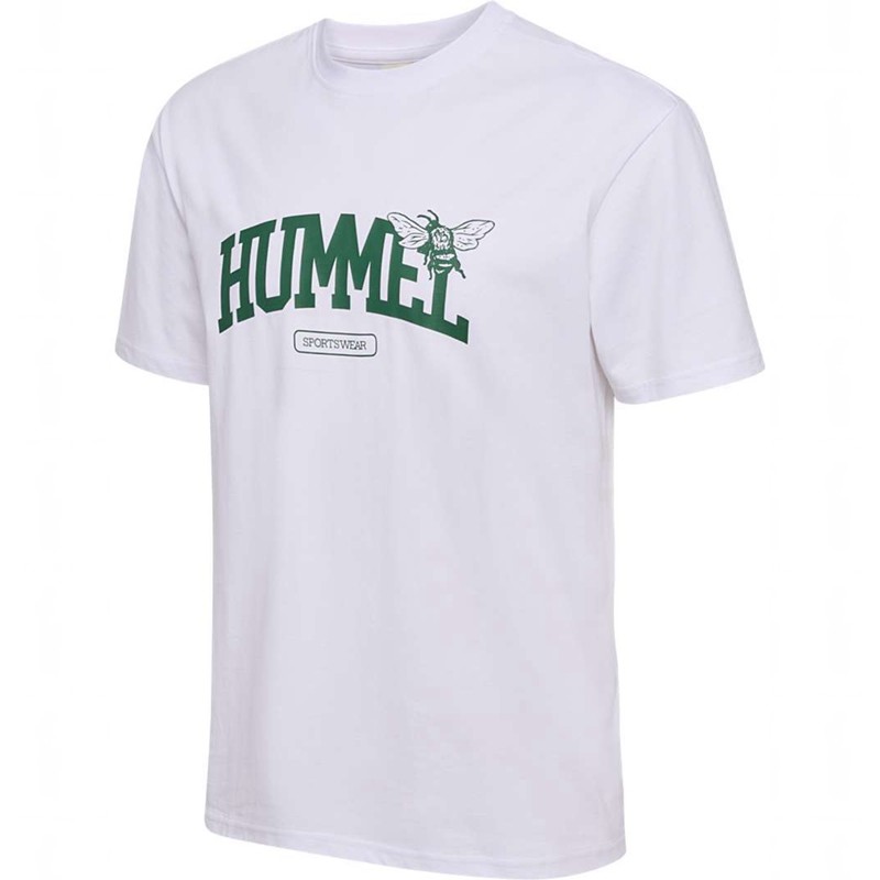 Hummel Loose S/S University Bee T-shirt Herr Vita | 492016-221
