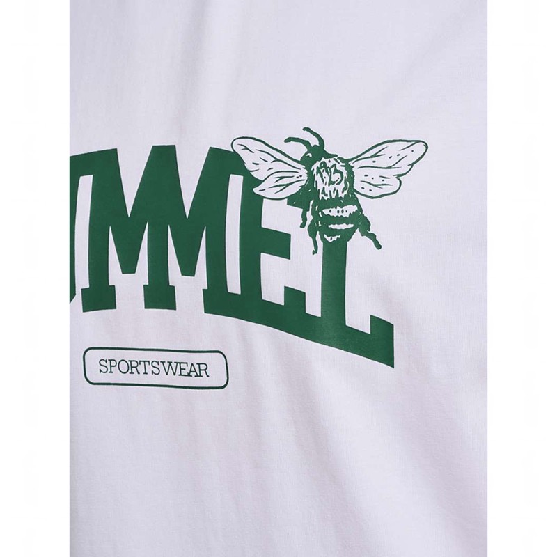 Hummel Loose S/S University Bee T-shirt Herr Vita | 492016-221