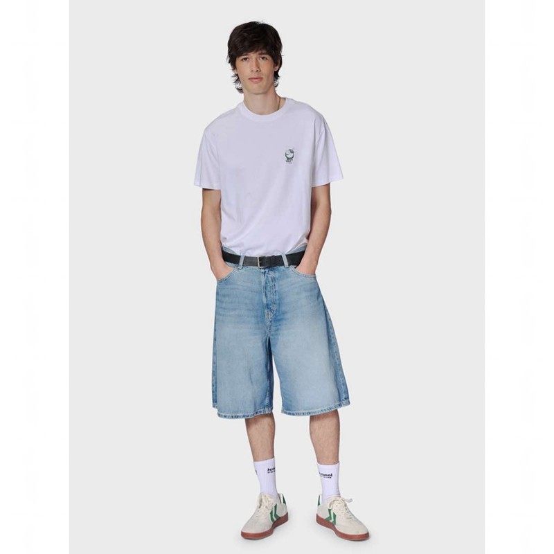 Hummel Loose S/S Wrong Yellow T-shirt Herr Lavendel | 446631-433