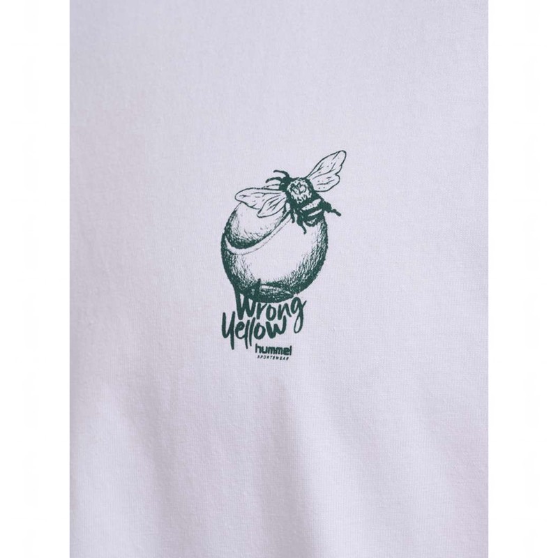 Hummel Loose S/S Wrong Yellow T-shirt Herr Lavendel | 446631-433