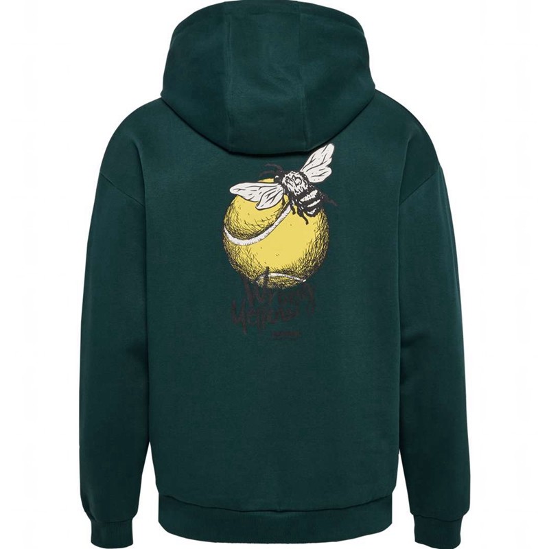 Hummel Loose Wrong Yellow Hoodie Herr Gröna | 914829-631