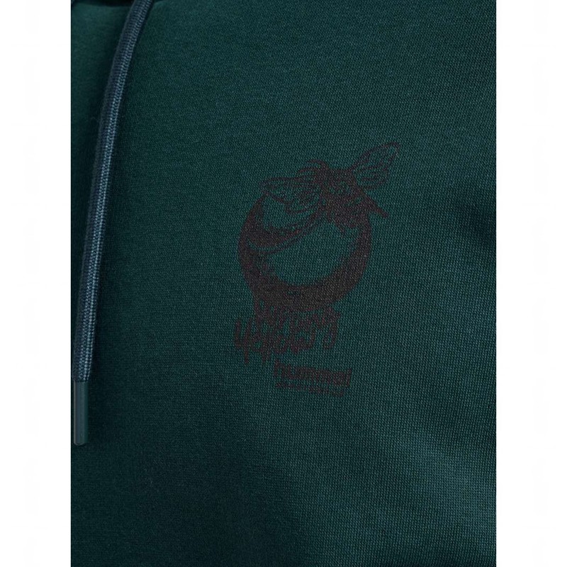 Hummel Loose Wrong Yellow Hoodie Herr Gröna | 914829-631