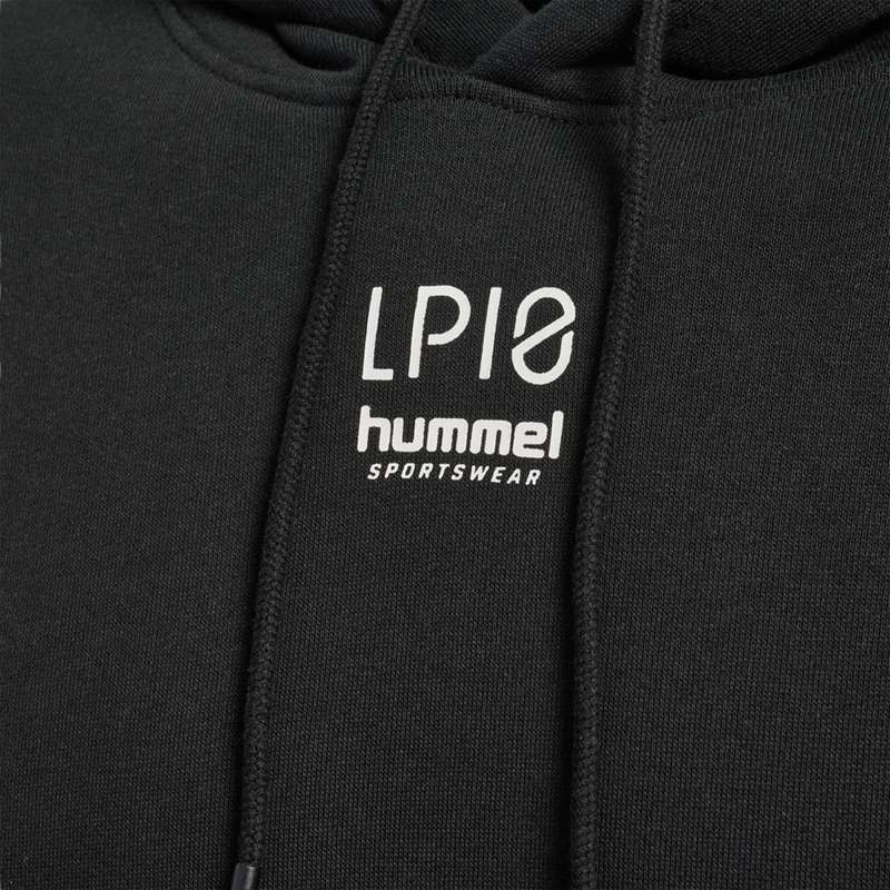 Hummel Lp10 Boxy Sweat Hoodie Herr Svarta | 344676-963