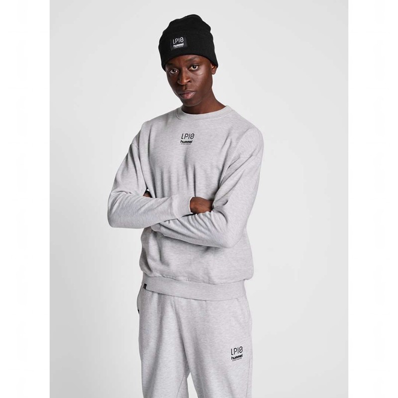 Hummel Lp10 Boxy Tröjor Herr Grå | 457648-044