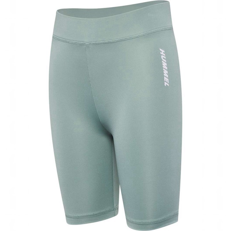 Hummel Luna Tights Shorts Barn Gröna | 817894-748