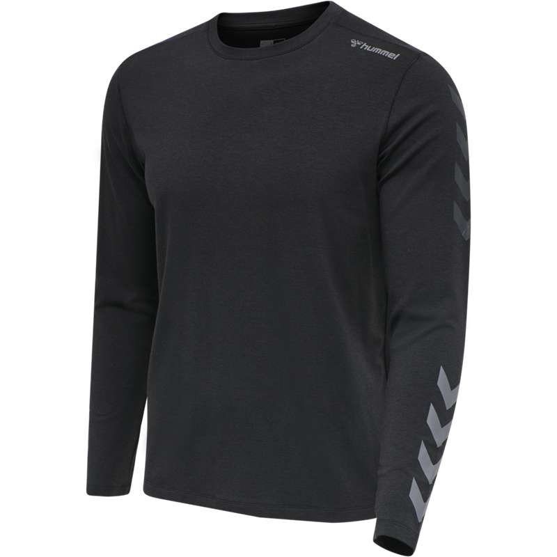 Hummel Mace Ls T-shirt Herr Svarta | 946414-069