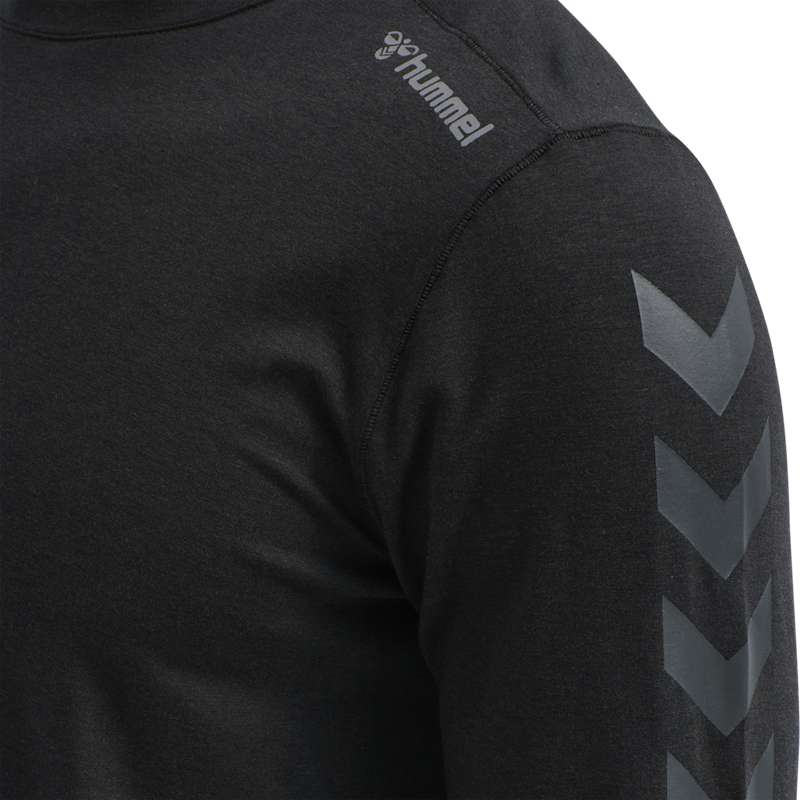 Hummel Mace Ls T-shirt Herr Svarta | 946414-069