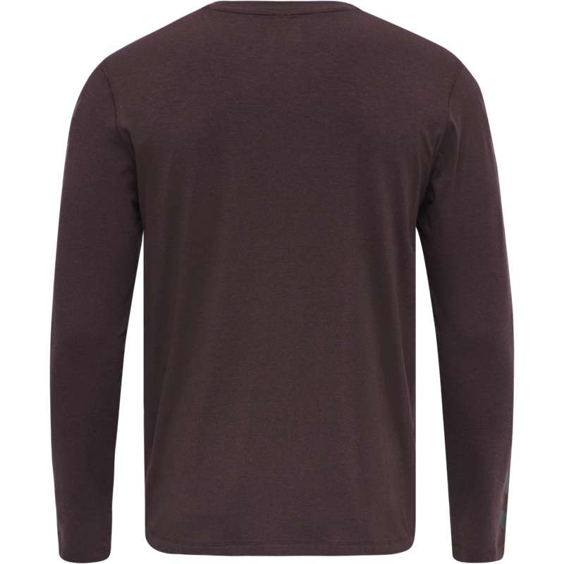 Hummel Mace Ls T-shirt Herr Vinröda | 031609-425