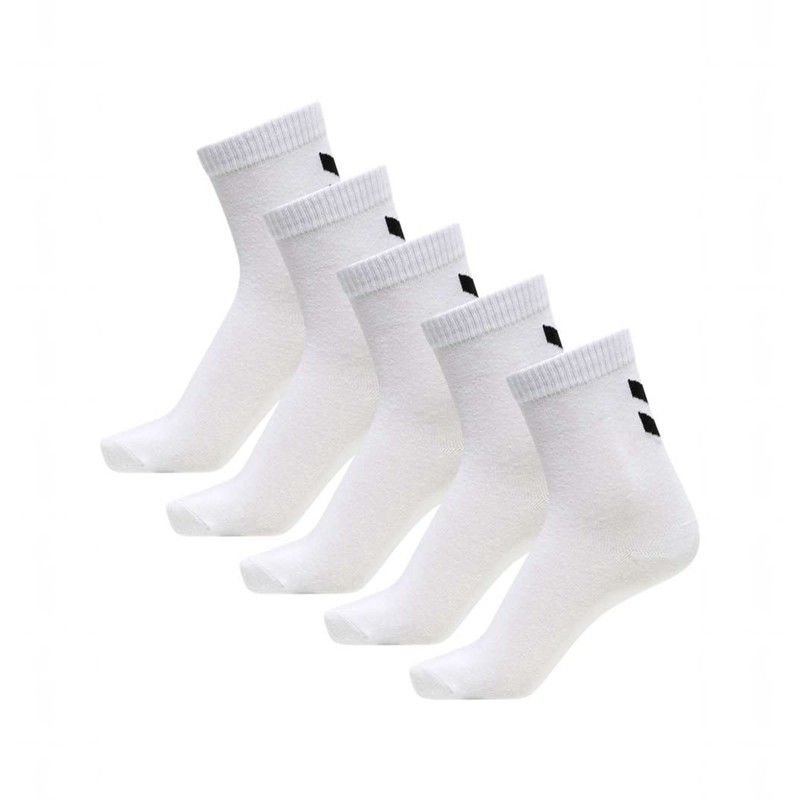Hummel Make My Day 5-pack Strumpor Barn Vita | 064907-156