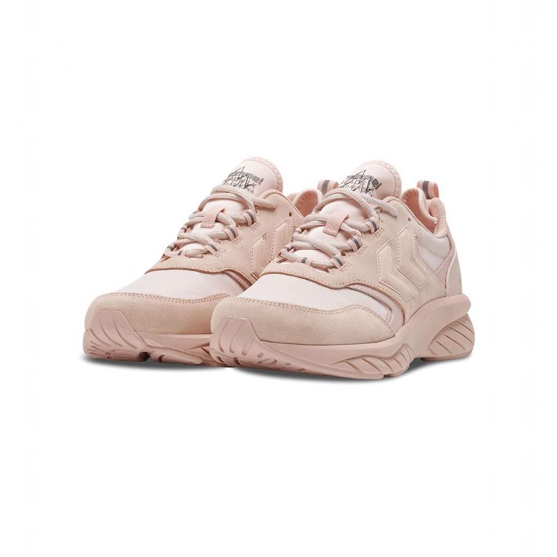 Hummel Marathona Reach Lx Tonal Rib Sneakers Herr Rosa | 526644-570