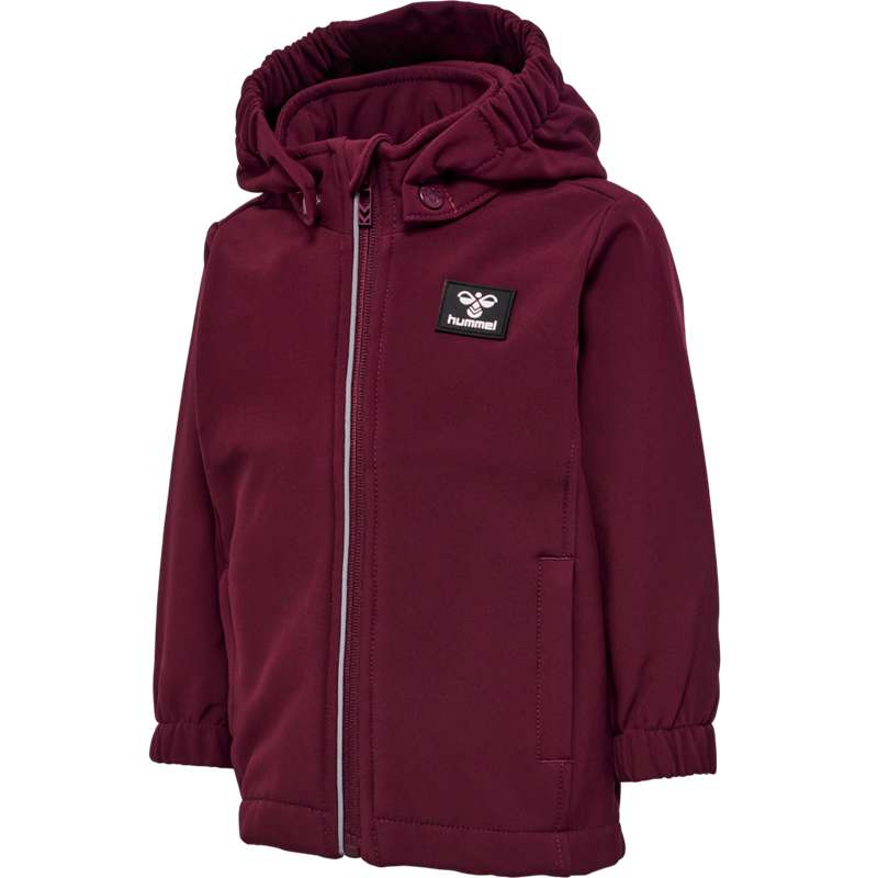 Hummel Mars Tex Mini Softshell Jackor Barn Vinröda | 550856-412
