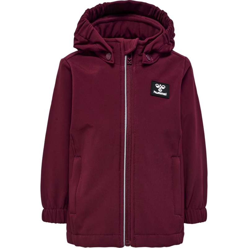Hummel Mars Tex Mini Softshell Jackor Barn Vinröda | 550856-412