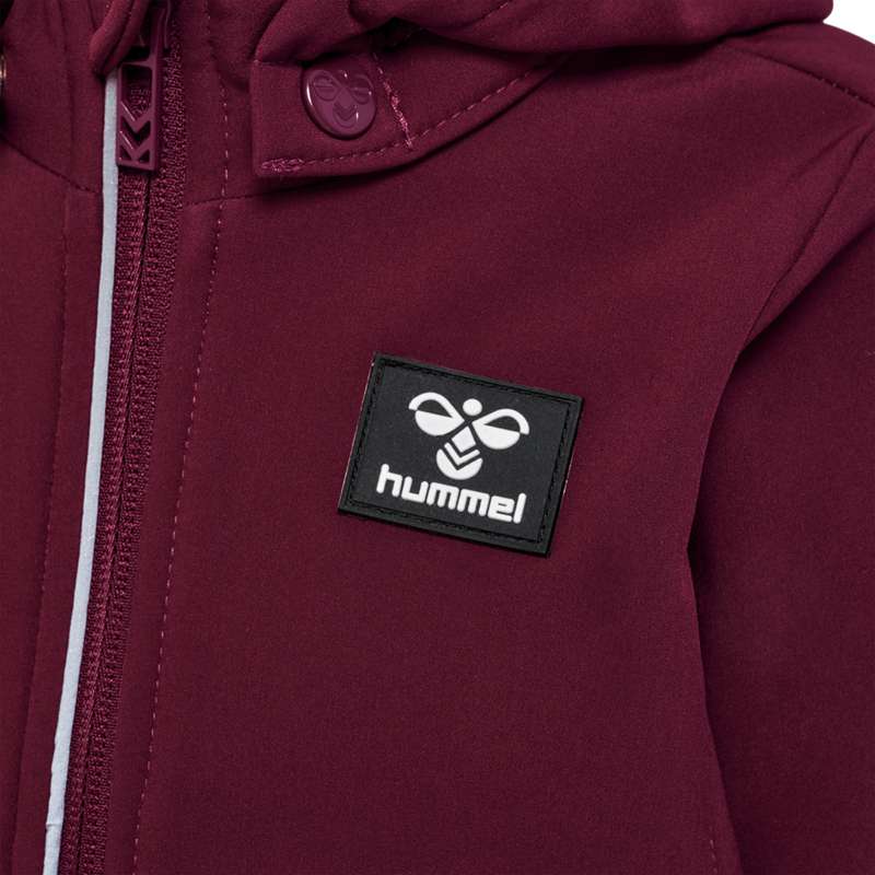 Hummel Mars Tex Mini Softshell Jackor Barn Vinröda | 550856-412