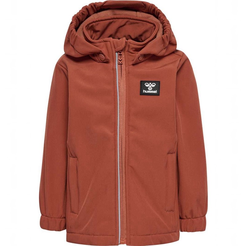 Hummel Mars Tex Mini Softshell Jackor Barn Röda | 015780-304