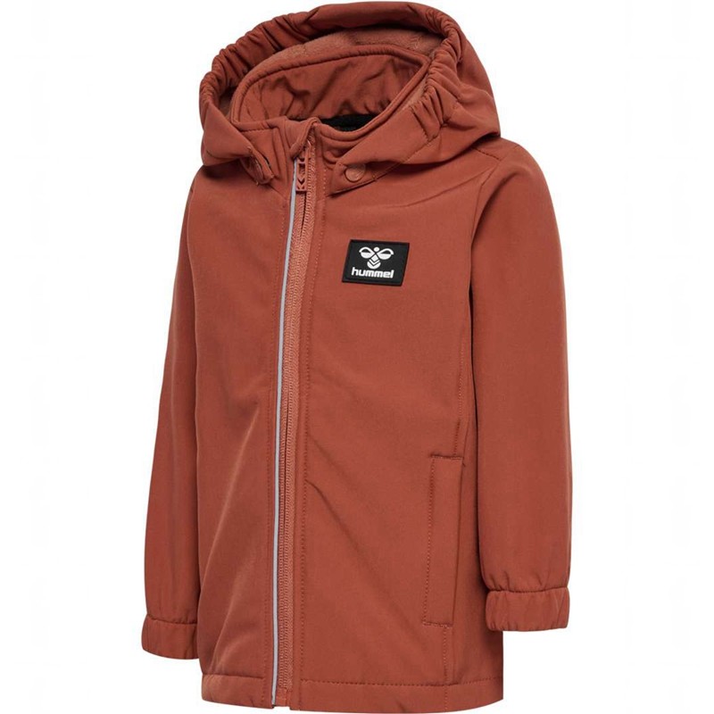 Hummel Mars Tex Mini Softshell Jackor Barn Röda | 015780-304