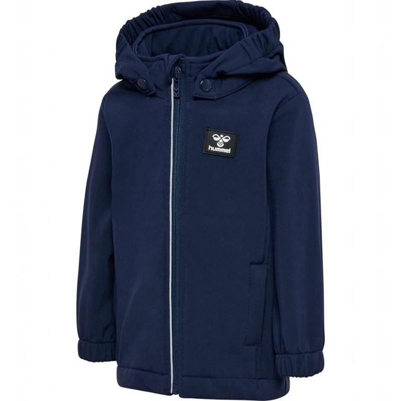 Hummel Mars Tex Mini Softshell Jackor Barn Svarta | 074270-315